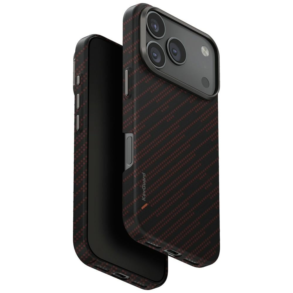 Uniq Keva EDGE Magclick Charging Case for iPhone 17 Pro - Orange_0