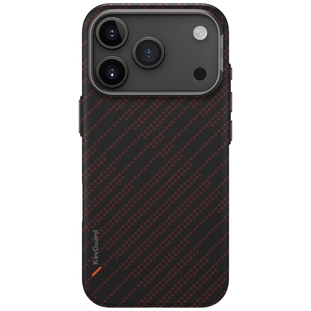 Uniq Keva EDGE Magclick Charging Case for iPhone 17 Pro - Orange_1