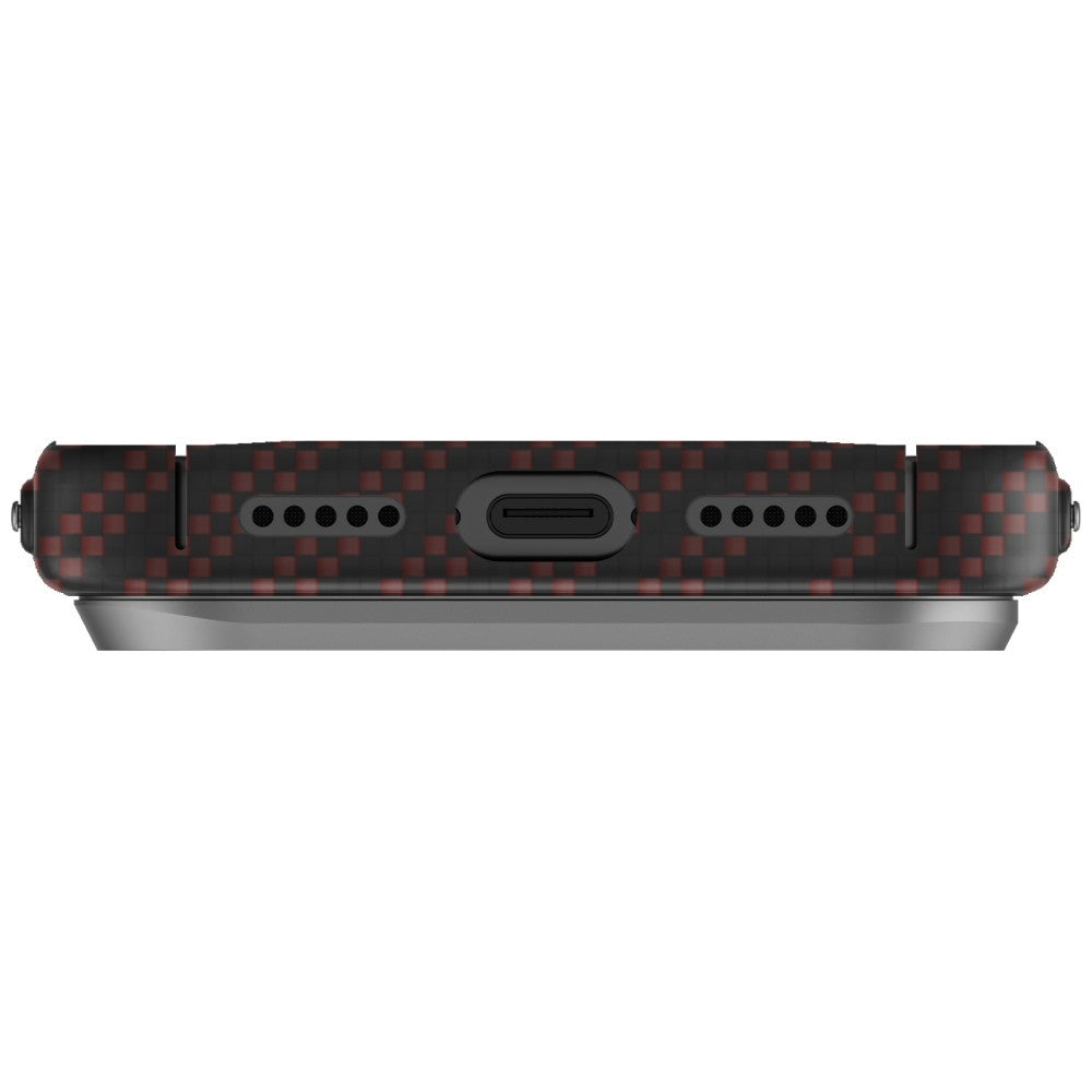 Uniq Keva EDGE Magclick Charging Case for iPhone 17 Pro - Orange_3