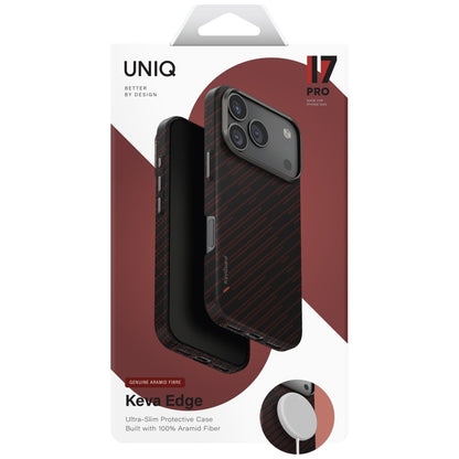 Uniq Keva EDGE Magclick Charging Case for iPhone 17 Pro - Orange_5