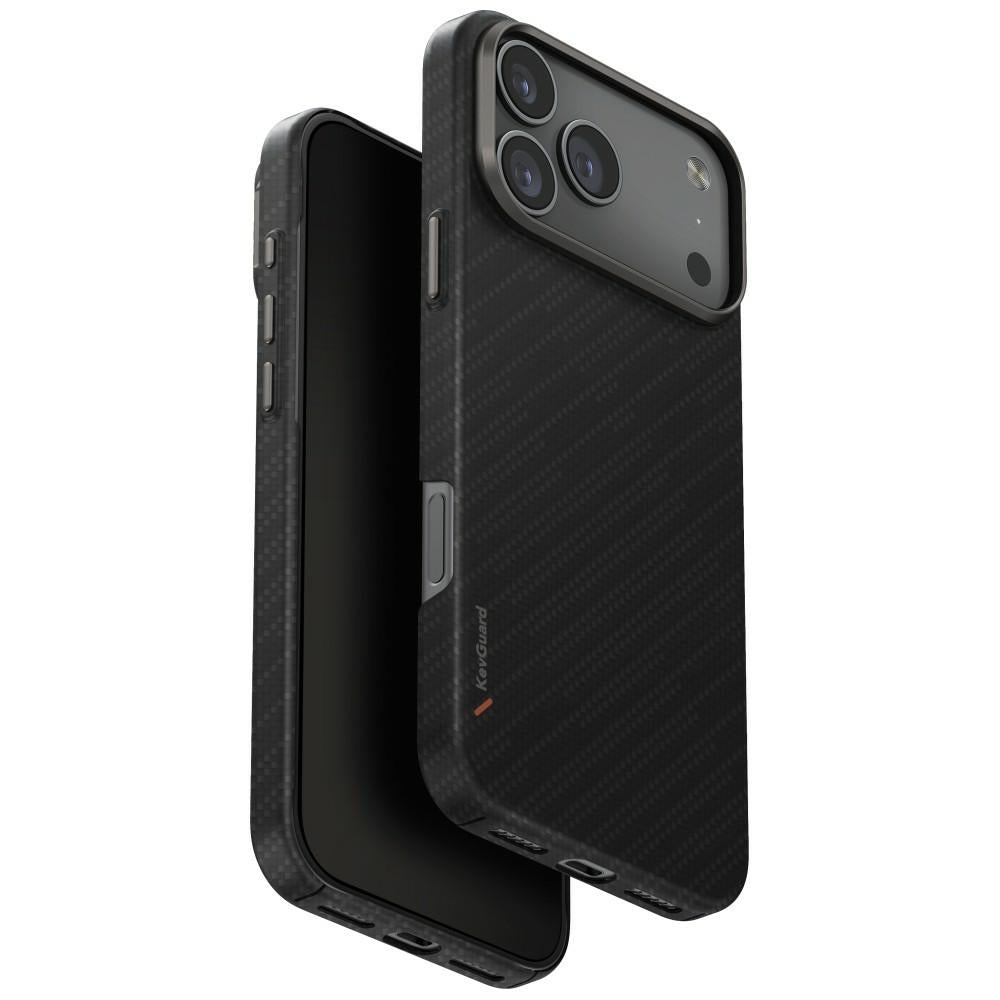 Uniq Keva EDGE Magclick Charging Case for iPhone 17 Pro Max - Black_0