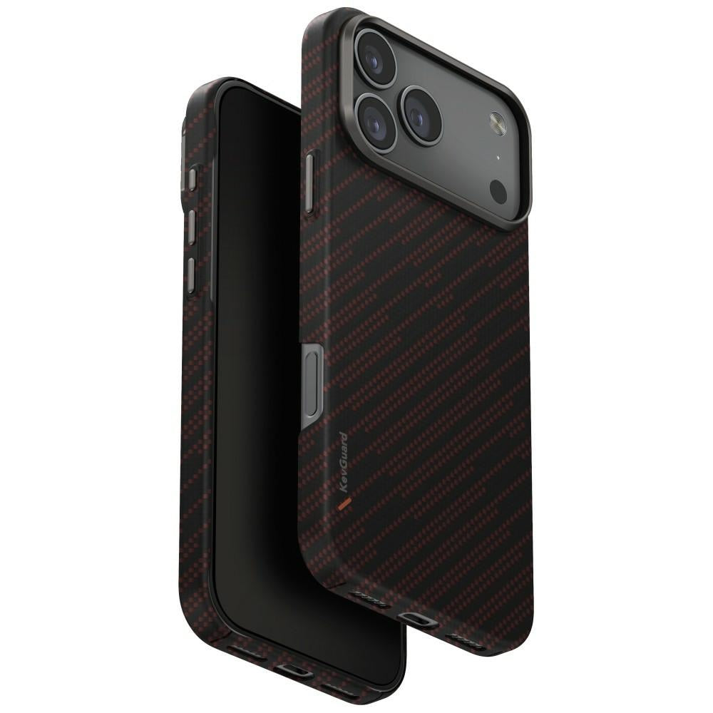 Uniq Keva EDGE Magclick Charging Case for iPhone 17 Pro Max - Orange_0