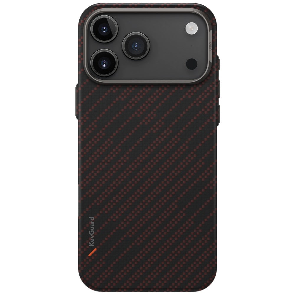 Uniq Keva EDGE Magclick Charging Case for iPhone 17 Pro Max - Orange_1