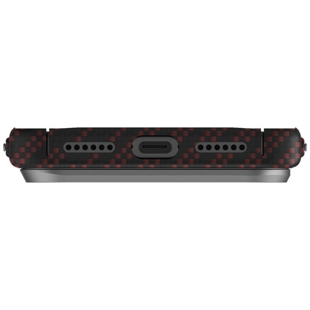 Uniq Keva EDGE Magclick Charging Case for iPhone 17 Pro Max - Orange_3