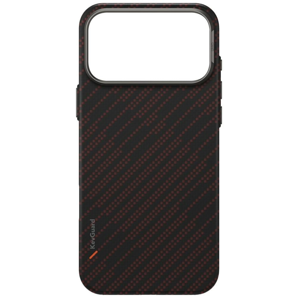 Uniq Keva EDGE Magclick Charging Case for iPhone 17 Pro Max - Orange_4