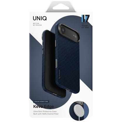 Uniq Keva EDGE Magclick Charging Case for iPhone Air - Blue_5