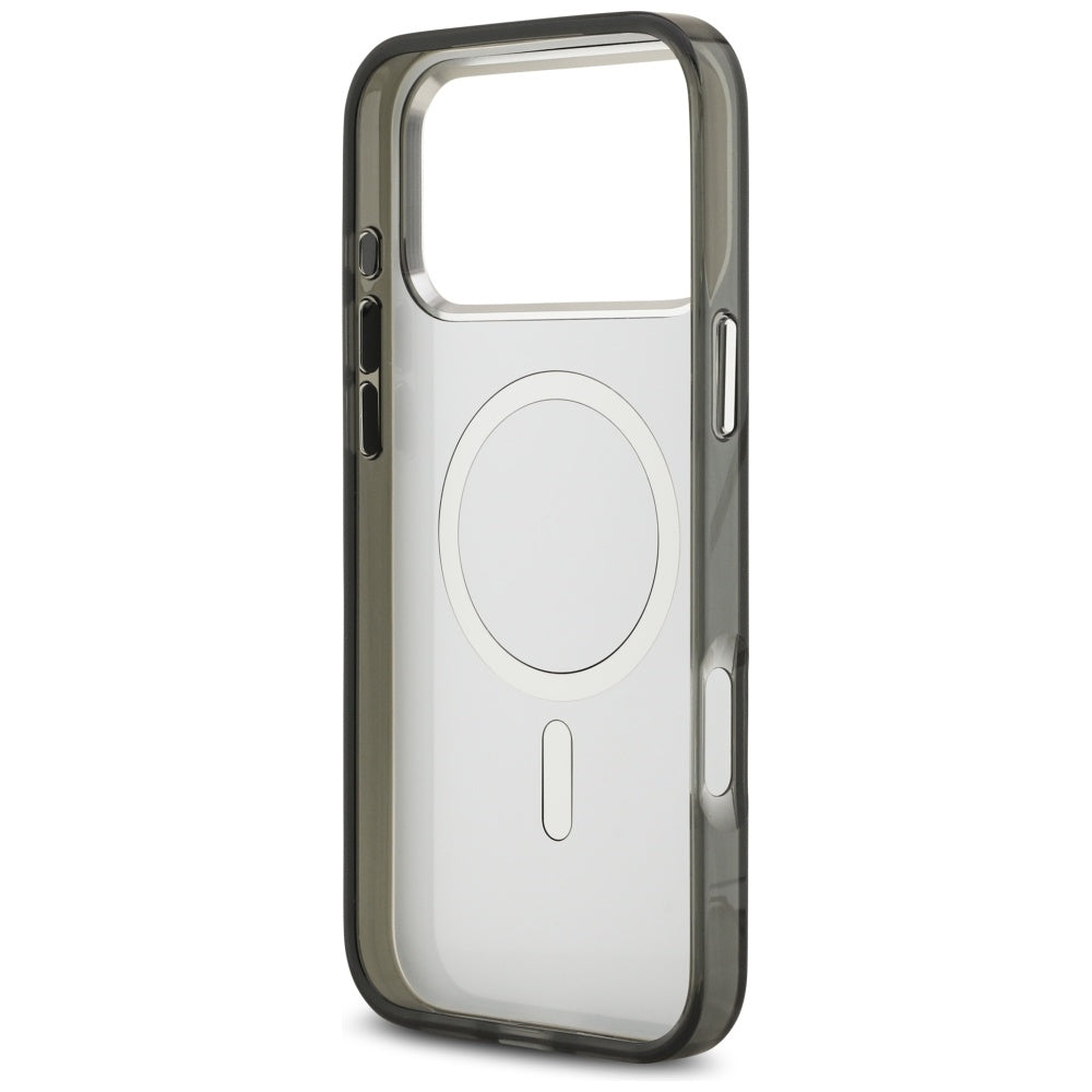 Karl Lagerfeld IML Aquarelle Karl &amp; Choupette &amp; Logo MagSafe Case for iPhone 17 Pro - Black_6