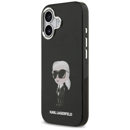Karl Lagerfeld IML Aquarelle Karl &amp; Logo MagSafe Case for iPhone 17 - Black_1