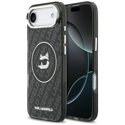 Karl Lagerfeld IML Choupette Head Logo MagSafe iPhone Air Case - Black_0
