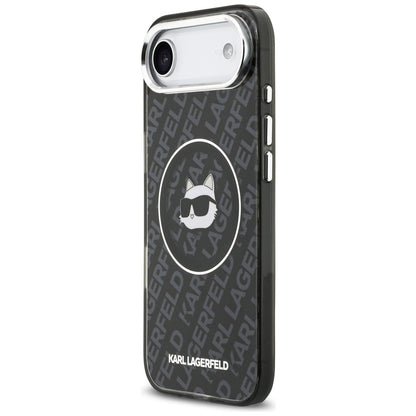 Karl Lagerfeld IML Choupette Head Logo MagSafe iPhone Air Case - Black_1