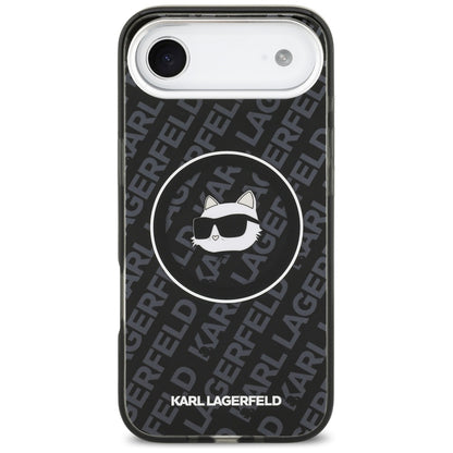 Karl Lagerfeld IML Choupette Head Logo MagSafe iPhone Air Case - Black_2