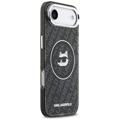Karl Lagerfeld IML Choupette Head Logo MagSafe iPhone Air Case - Black_3