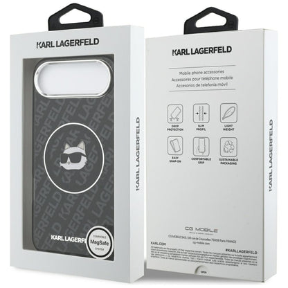 Karl Lagerfeld IML Choupette Head Logo MagSafe iPhone Air Case - Black_7