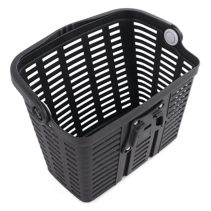 Wozinsky WKR-PK plastic handlebar bicycle basket - black_1