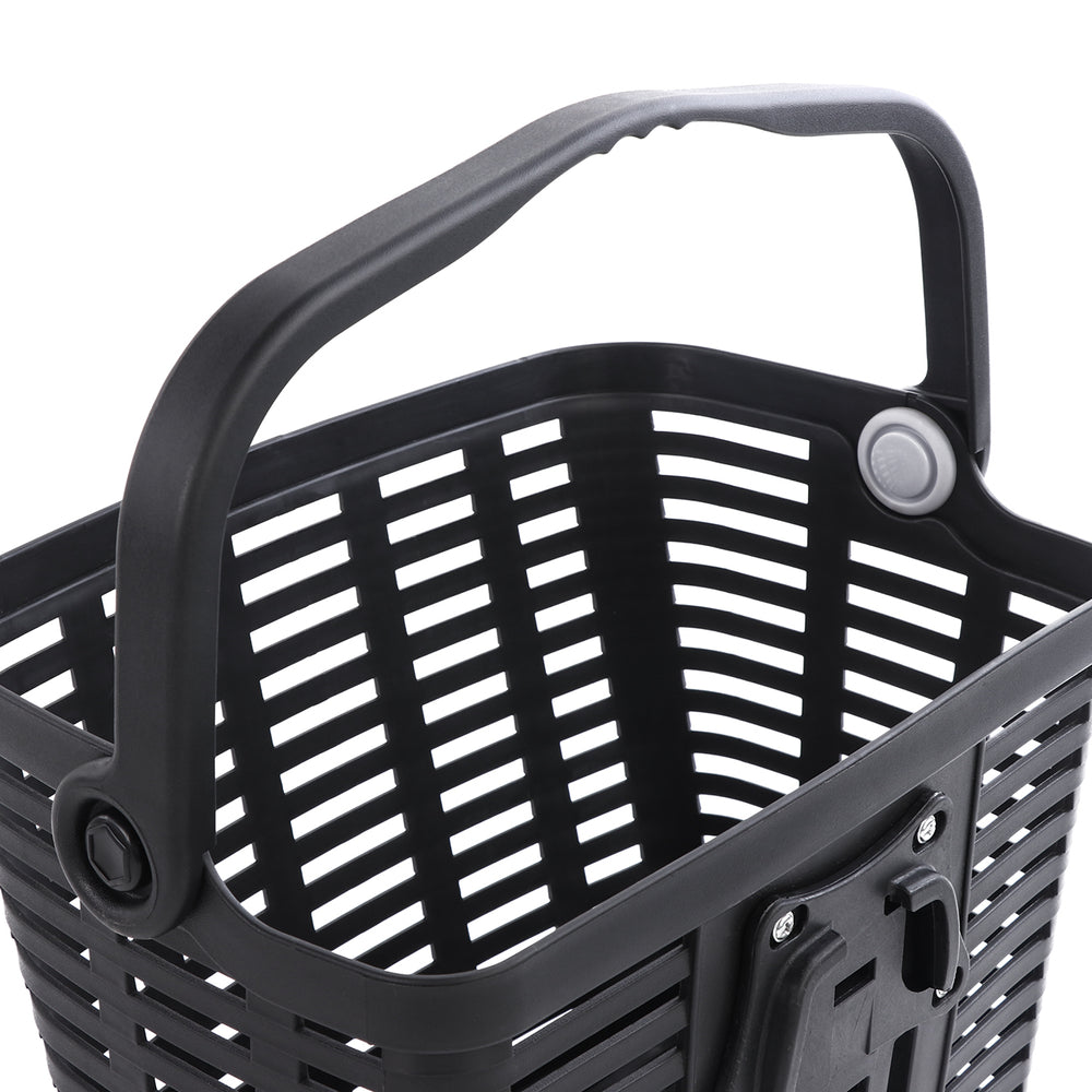 Wozinsky WKR-PK plastic handlebar bicycle basket - black_6