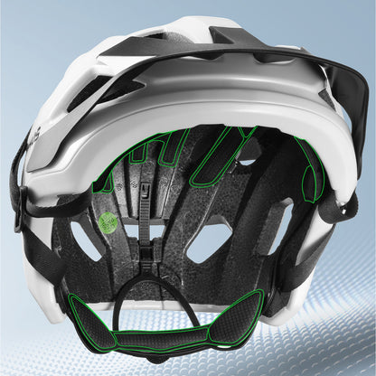 Rockbros LK-67 Youth Bike Helmet with Detachable Visor 54–58 cm - White_6