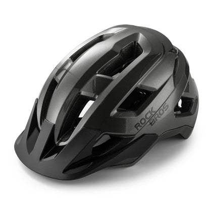 Rockbros LK-67 Youth Bike Helmet with Detachable Visor 54–58 cm - Gray_0