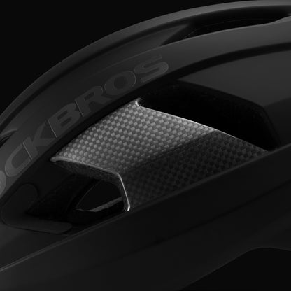 Rockbros LK-15 Carbon Fiber Bike Helmet 58-62cm - Black_3