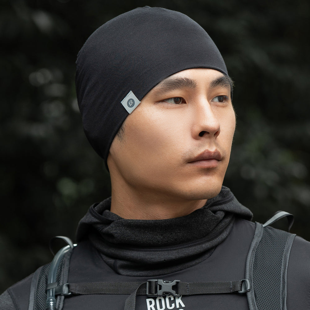 Rockbros YDM002 Tencel + Wool Hat, One Size, Black_2