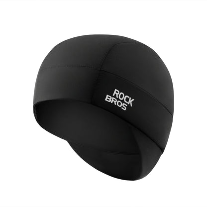 Rockbros M015 Winter Reversible Cycling Cap Size 54-61 cm - Black_0