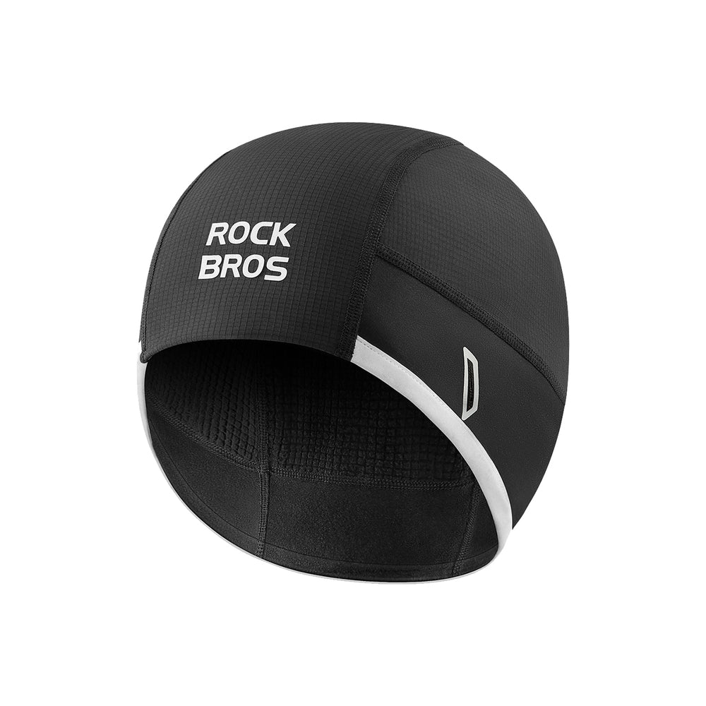 Rockbros M016 Winter Windproof Cycling Cap Size 54-61 cm - Black_0