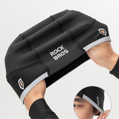 Rockbros M016 Winter Windproof Cycling Cap Size 54-61 cm - Black_12