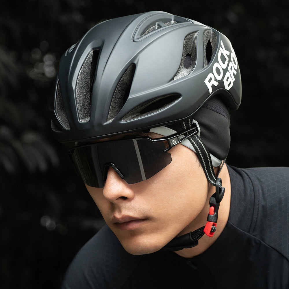 Rockbros M016 Winter Windproof Cycling Cap Size 54-61 cm - Black_4