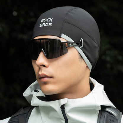 Rockbros M016 Winter Windproof Cycling Cap Size 54-61 cm - Black_5