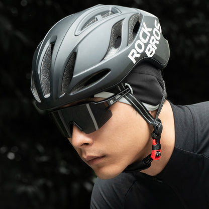 Rockbros M016 Winter Windproof Cycling Cap Size 54-61 cm - Black_6