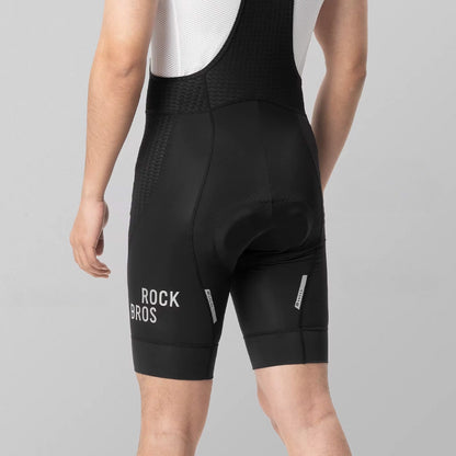 Rockbros YDDK009 Men's Cycling Bib Shorts with Pad Size L - Black_6