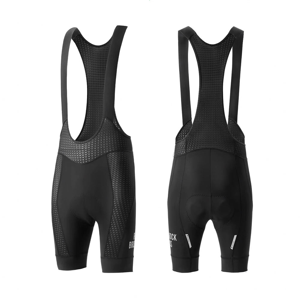 Rockbros YDDK009 Men's Cycling Bib Shorts with Pad Size XXL - Black_1
