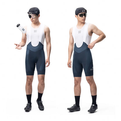 Rockbros YDDK009 Men's Cycling Bib Shorts with Pad Size M - Dark Blue_3