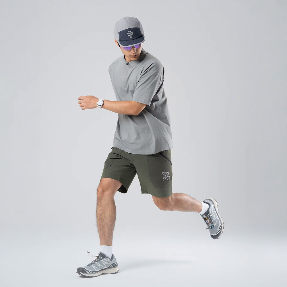 Rockbros YDDK015 shorts with belt size S - green_2