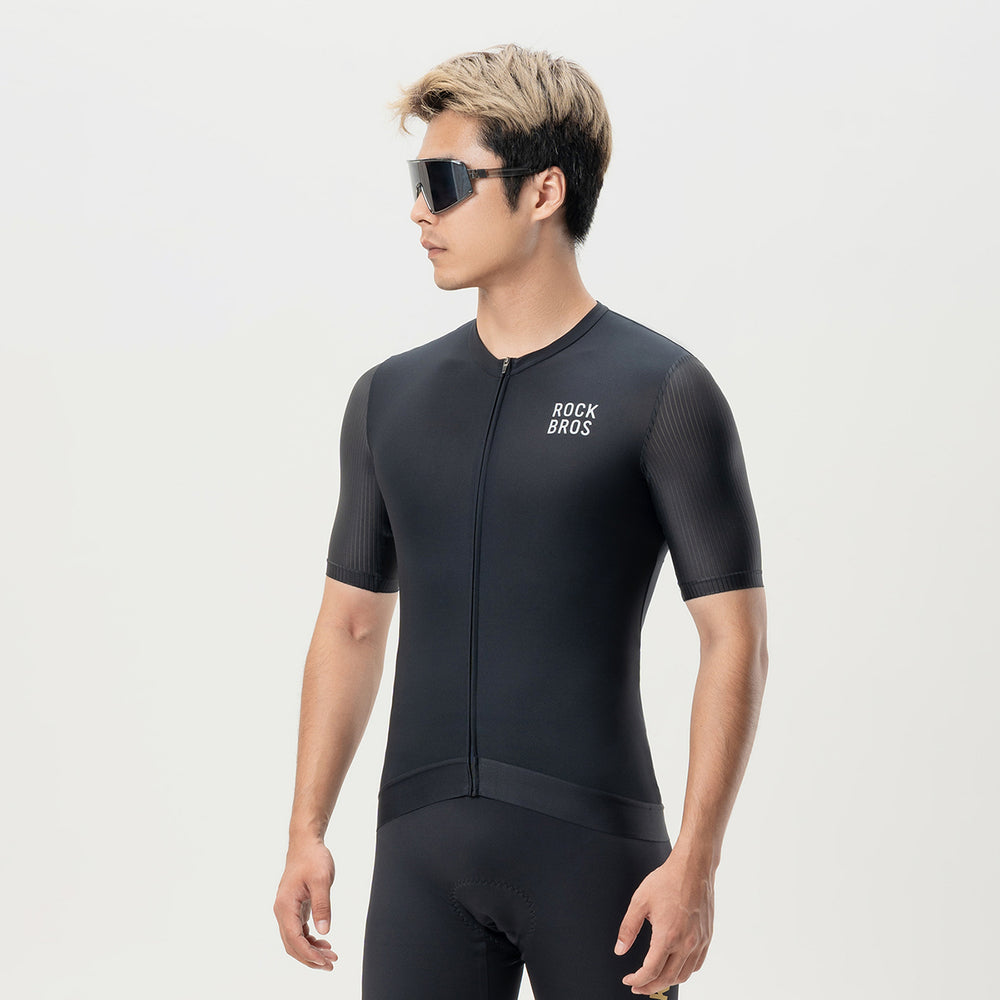 Rockbros 15200025 Short Sleeve Cycling Jersey Size S - Black_5