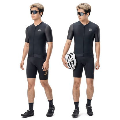 Rockbros 15200025 Short Sleeve Cycling Jersey Size XL - Black_3