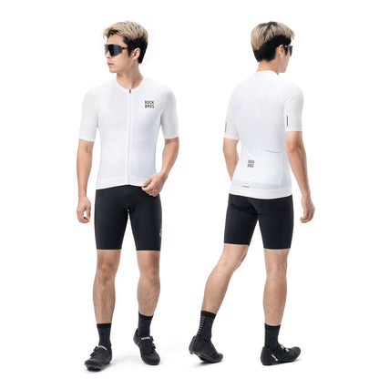 Rockbros 15200025 Short Sleeve Cycling Jersey Size S - White_2