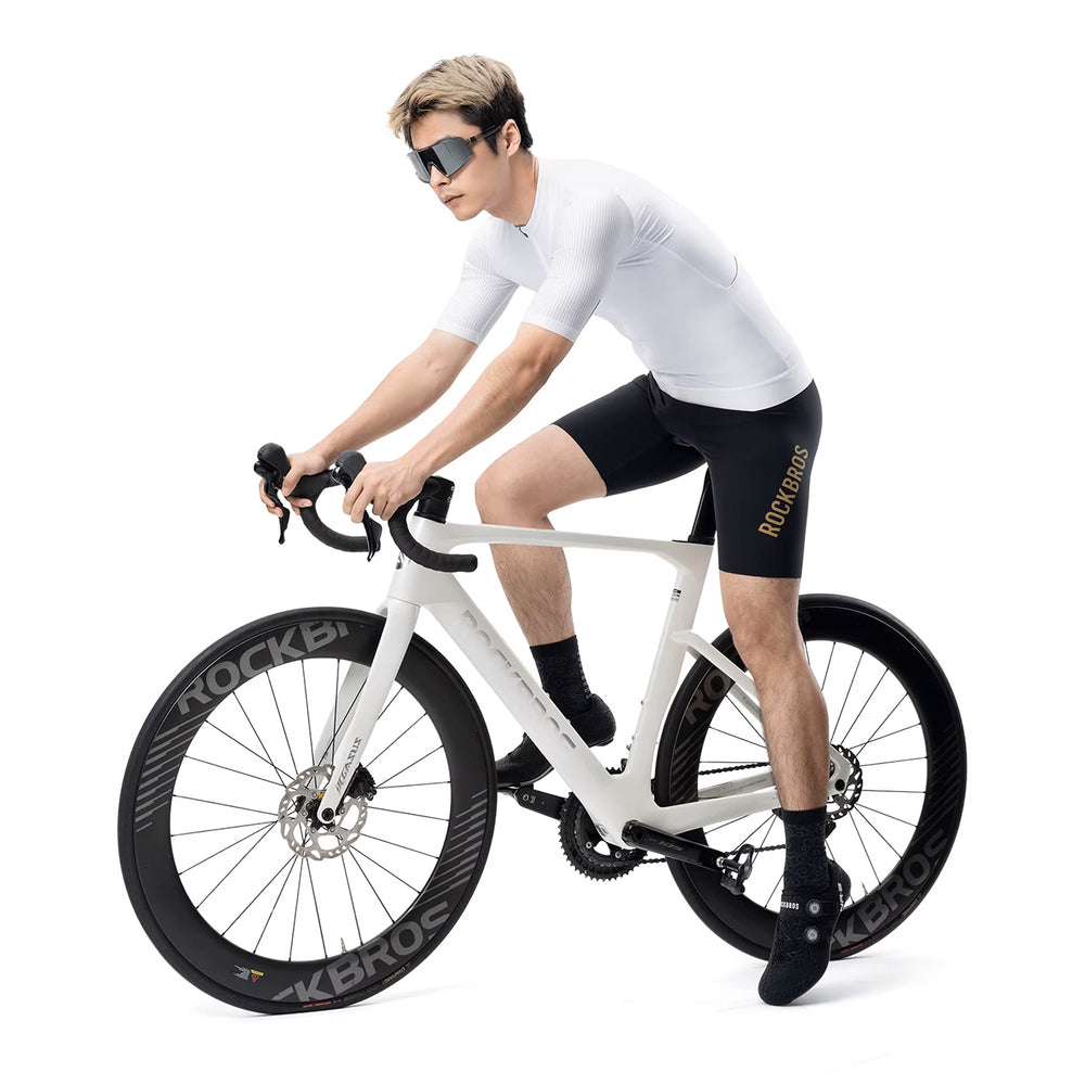 Rockbros 15200025 Short Sleeve Cycling Jersey Size XXL - White_3