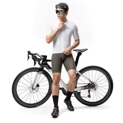 Rockbros YDDX011 Diamond Short Sleeve Cycling Jersey Size XXS - White_2