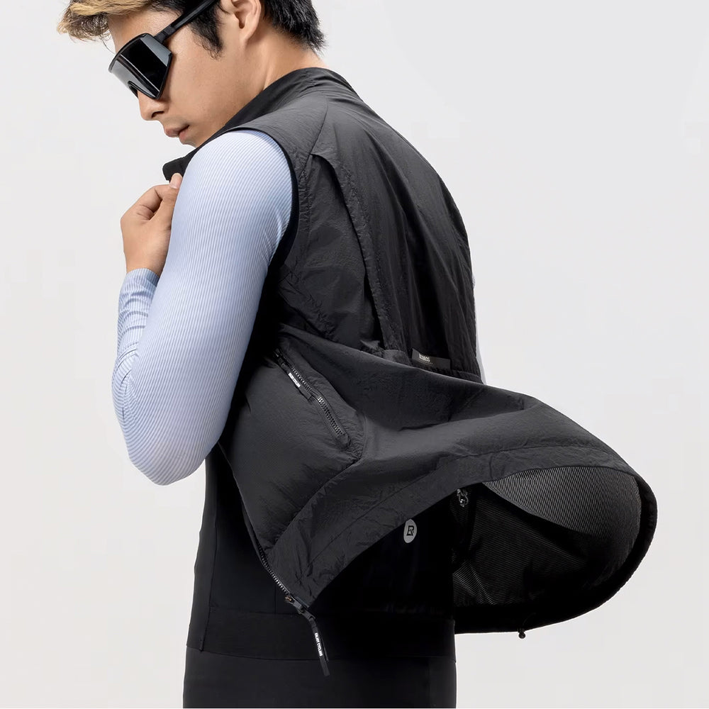 Rockbros YDMJ003 Windproof Vest Spring/Autumn Size S - Black_1