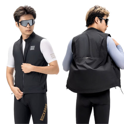 Rockbros YDMJ003 Windproof Vest Spring/Autumn Size M - Black_7