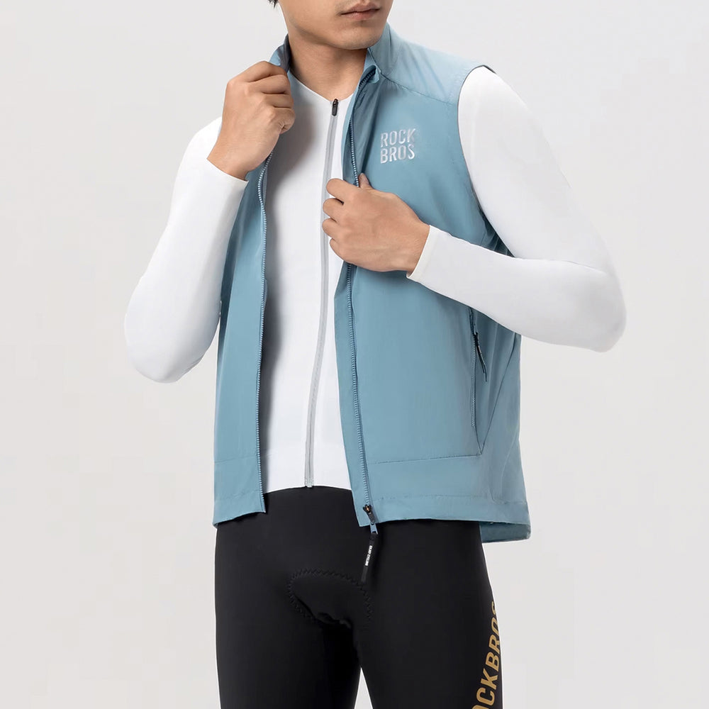 Rockbros YDMJ003 Windproof Vest Spring/Autumn Size S - Blue_1