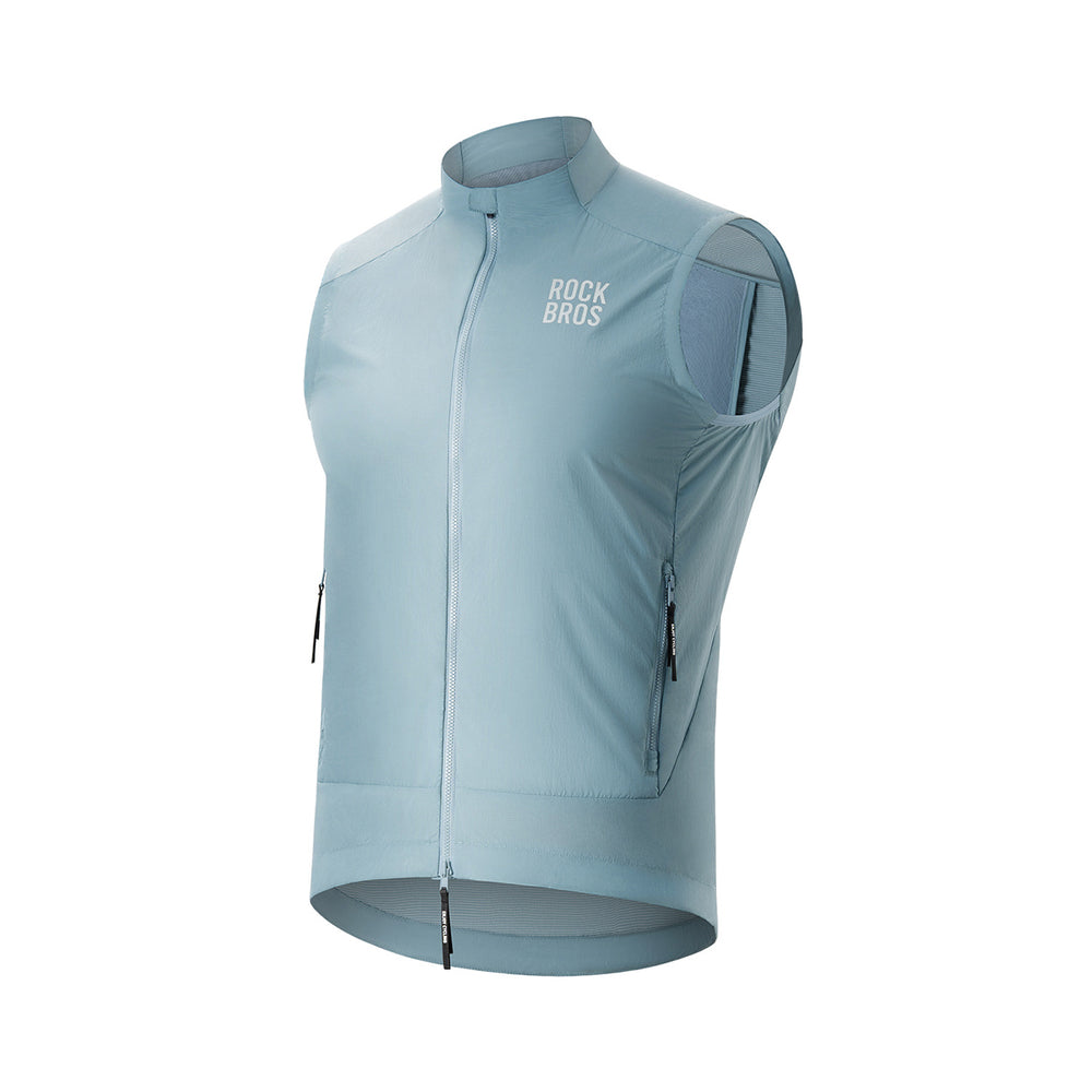 Rockbros YDMJ003 Spring/Autumn Windproof Vest Size XXL - Blue_0