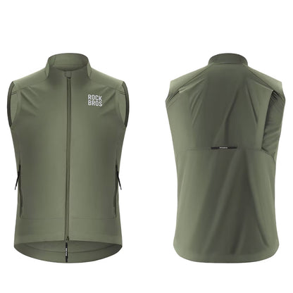 Rockbros YDMJ003 Windproof Vest Spring/Autumn Size XS - Green_1