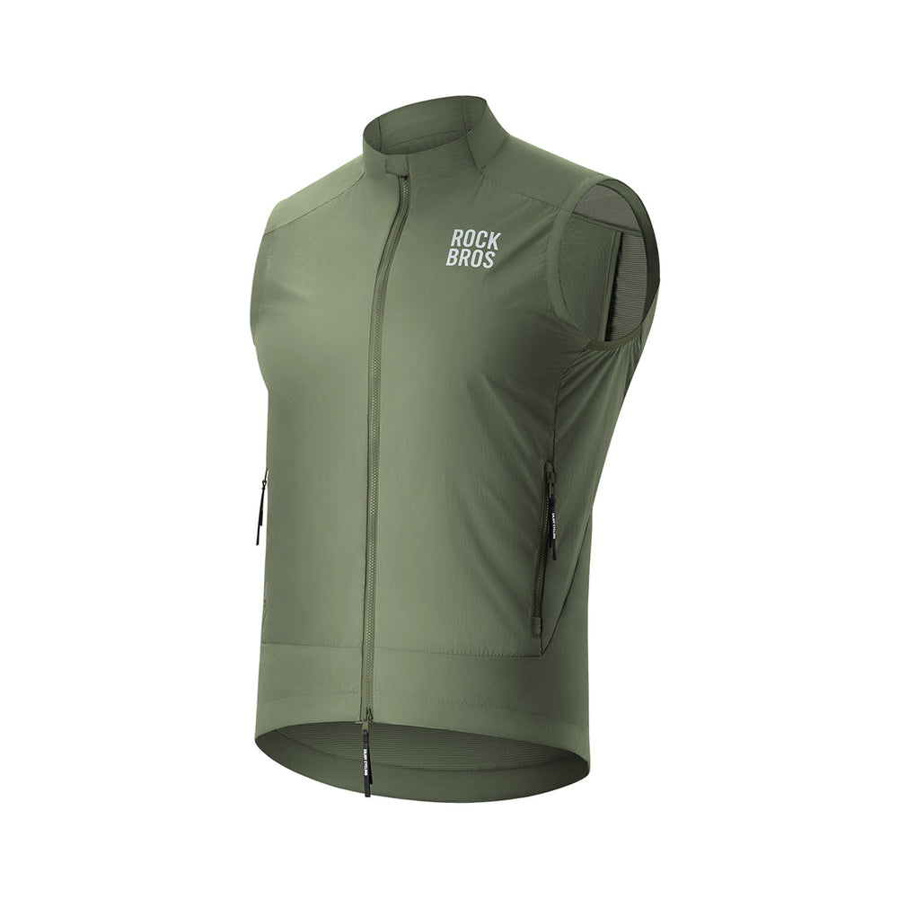 Rockbros YDMJ003 Spring/Autumn Windproof Vest Size M - Green_0