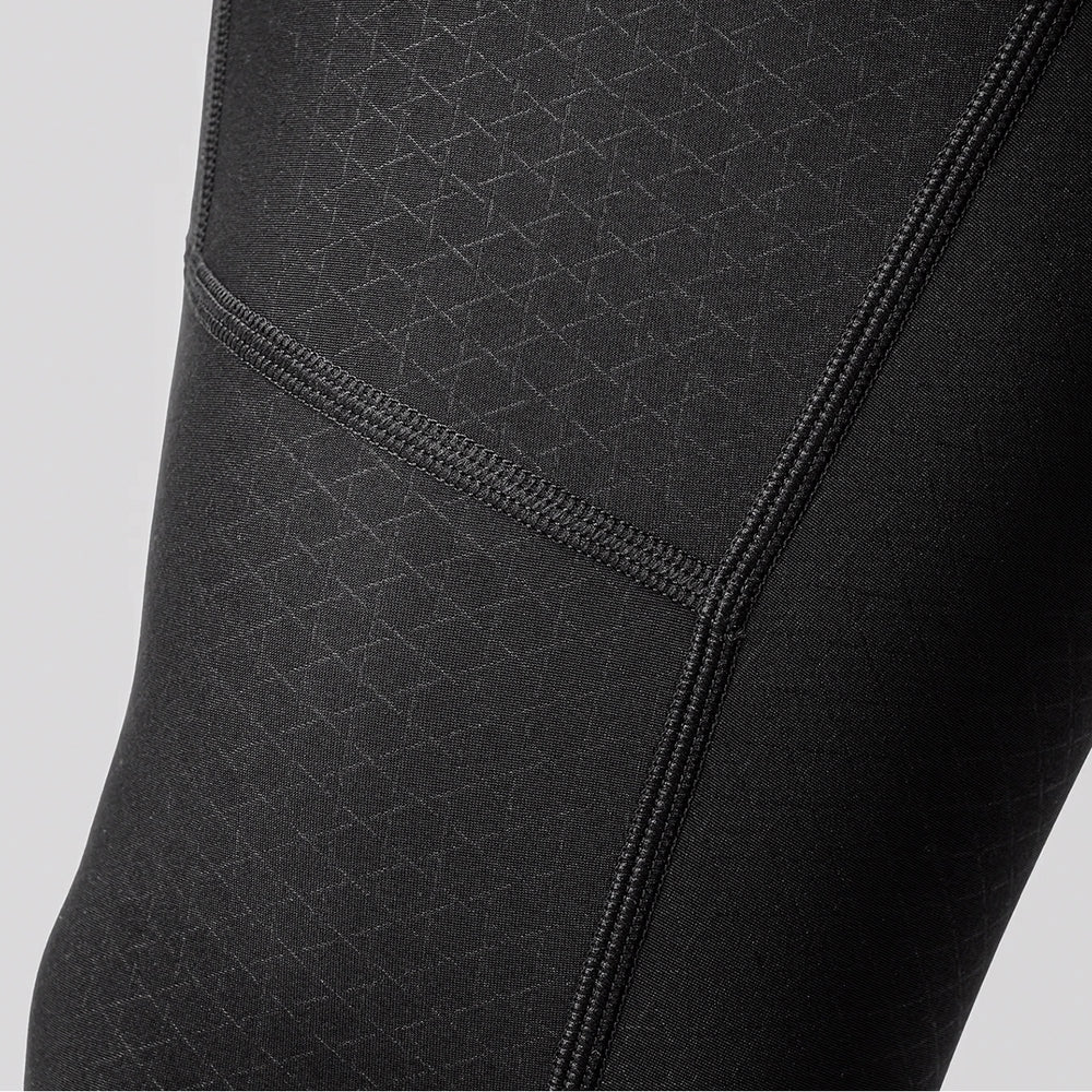 Rockbros YDCK012-1 Long Fleece Bib Tights with Pad Size L - Black_3