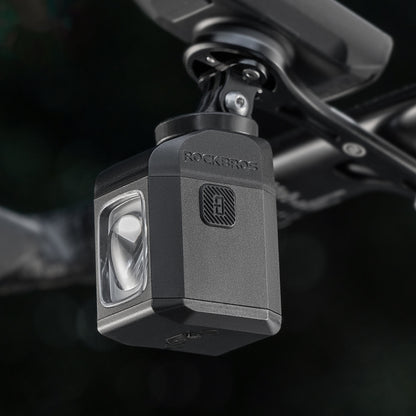 Rockbros M8 1600lm front bike light with remote control 10m rechargeable 4000 mAh - black_2