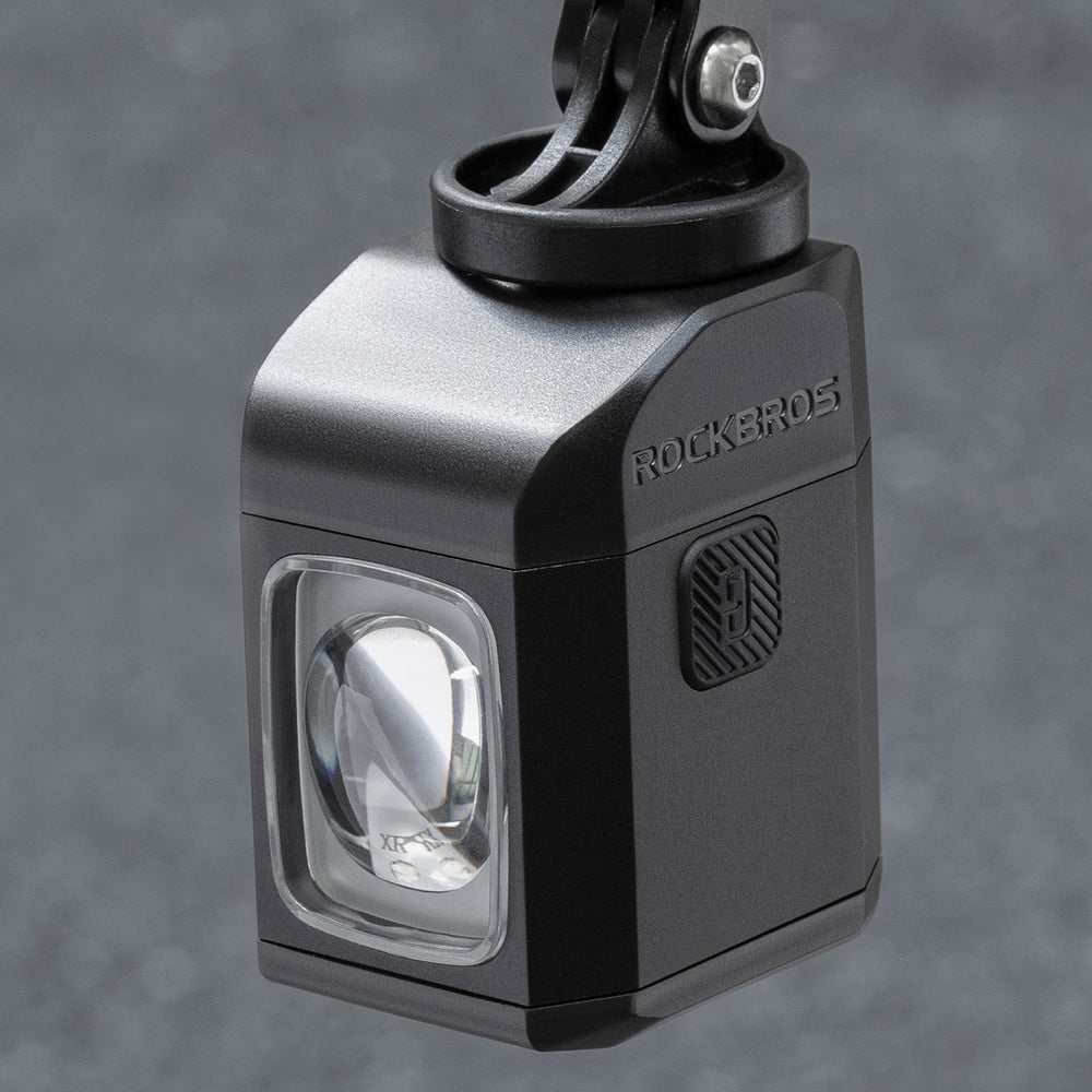 Rockbros M8 1600lm front bike light with remote control 10m rechargeable 4000 mAh - black_3