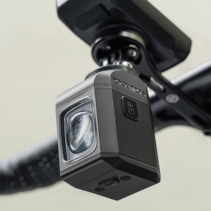 Rockbros M8 1600lm front bike light with remote control 10m rechargeable 4000 mAh - black_6