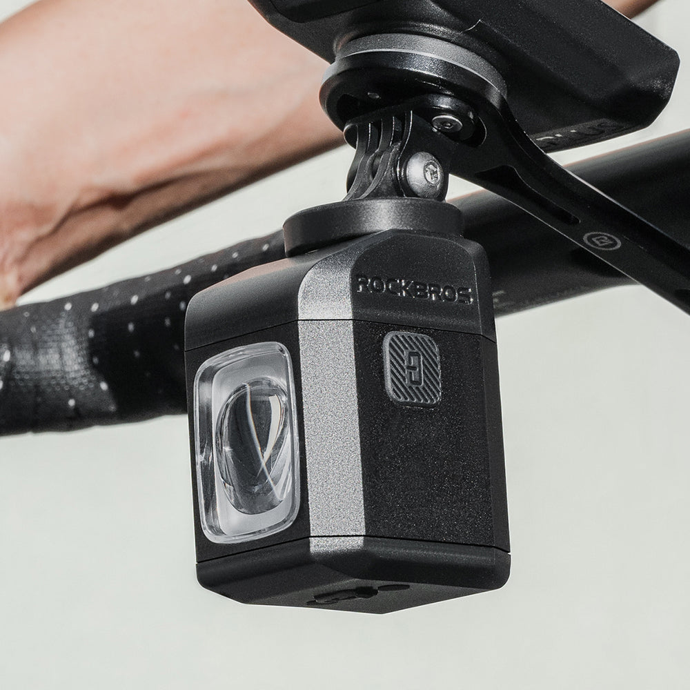 Rockbros M8 1600lm front bike light with remote control 10m rechargeable 4000 mAh - black_7