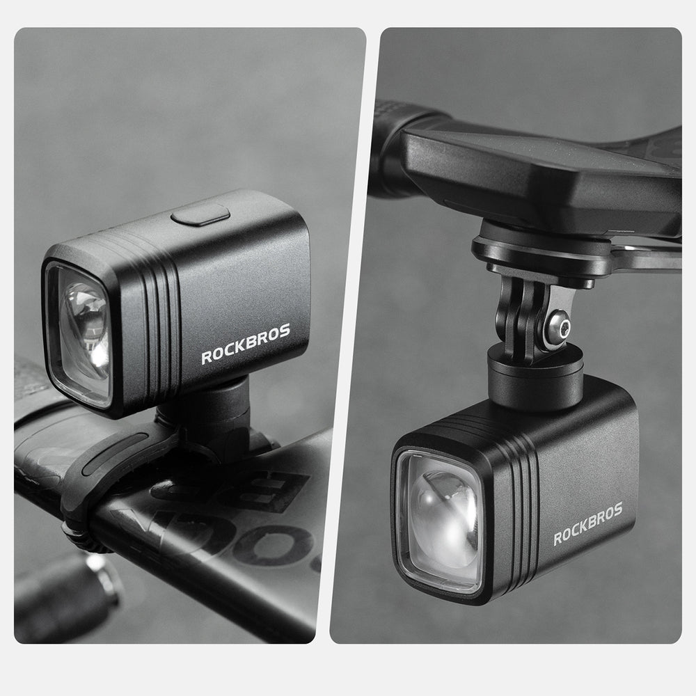 Rockbros M6 1000 lm front rechargeable bike light 2800 mAh - black_1